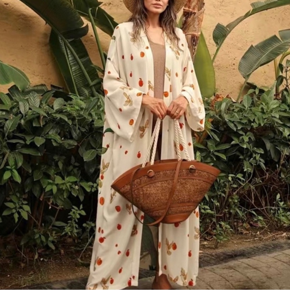 Pluse Size Casual Cover Up Perfect For Vacation Women Clothing